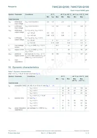 74HCT20D-Q100 Datasheet Page 5