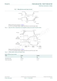 74HCT245D-Q100J Datasheet Page 8