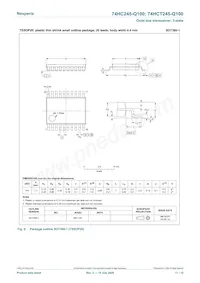 74HCT245D-Q100J Datasheet Page 11