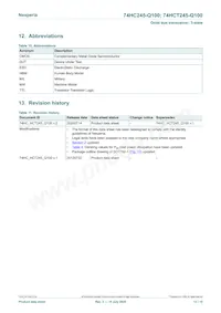 74HCT245D-Q100J Datasheet Page 13