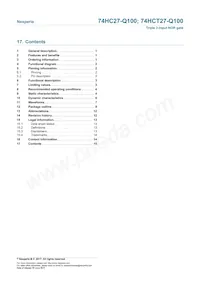 74HCT27BQ-Q100X Datasheet Pagina 15