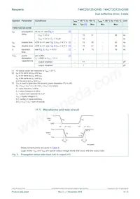 74HCT2G125DC-Q100H Datasheet Page 6