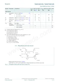 74HCT2G125GD Datasheet Page 6