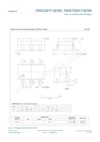 74HCT2G17GV-Q100H Datasheet Page 15