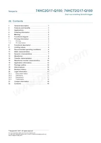 74HCT2G17GV-Q100H Datasheet Page 19