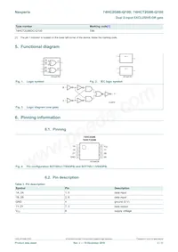74HCT2G86DP-Q100H Datasheet Page 2