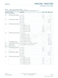 74HCT365D/AUJ Datasheet Page 6