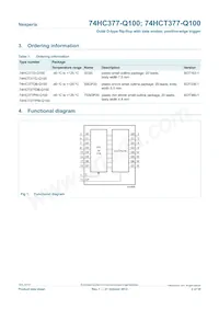 74HCT377PW-Q100J Datenblatt Seite 2