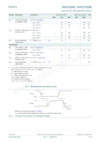 74HCT3G06GD Datasheet Page 5