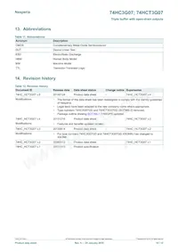 74HCT3G07GD Datasheet Page 10