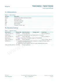 74HCT4002DB Datasheet Page 12