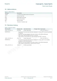 74HCT4075D Datasheet Page 9