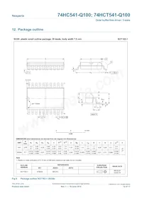 74HCT541D-Q100J Datasheet Page 12