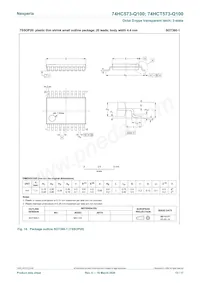 74HCT573DB-Q100J Datasheet Page 13
