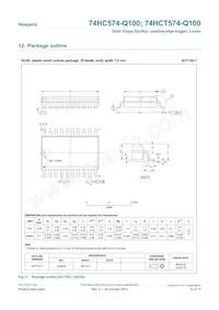 74HCT574D-Q100 Datasheet Page 12
