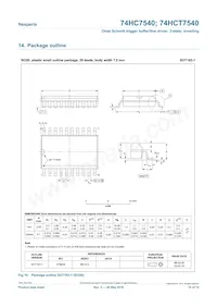 74HCT7540D Datasheet Page 10