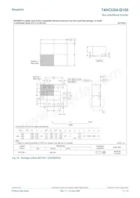 74HCU04D-Q100J Datasheet Page 11