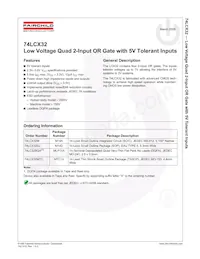 74LCX32SJ Datasheet Cover