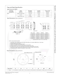 74LCX373MTCX Datasheet Page 10