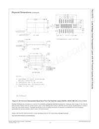 74LCX373MTCX Datasheet Page 13