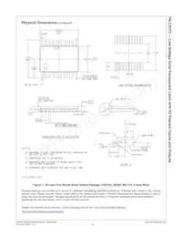 74LCX373MTCX Datasheet Page 15