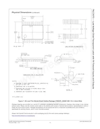 74LCX373SJX Datasheet Page 14