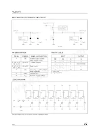 74LCX374MTR Datasheet Page 2