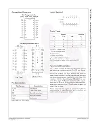 74LCX374SJX Datasheet Page 3