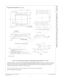 74LCX573MTCX Datasheet Page 13