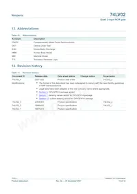74LV02PW Datasheet Pagina 10