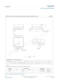 74LV14PW/AUJ Datasheet Page 12