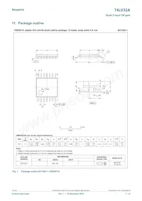 74LV32APWJ Datasheet Pagina 7