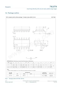 74LV74D/AUJ Datasheet Page 12