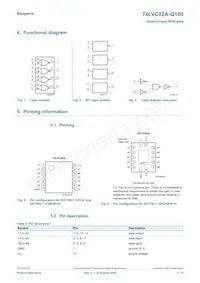 74LVC02AD-Q100J Datasheet Page 2