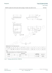 74LVC04ABQ-Q100X Datasheet Page 8
