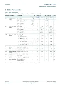 74LVC07ABQ-Q100X Datasheet Page 4