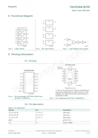74LVC08AD-Q100 Datasheet Page 2