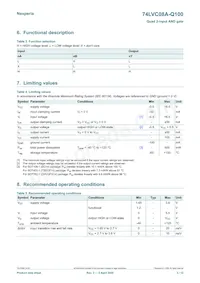 74LVC08AD-Q100 Datasheet Page 3