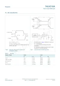 74LVC10ADB Datasheet Page 6