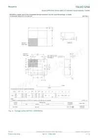 74LVC125APW/AUJ Datasheet Page 11