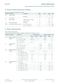 74LVC126AD-Q100J Datasheet Page 4