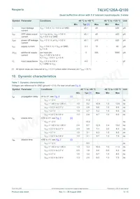74LVC126AD-Q100J Datasheet Page 5