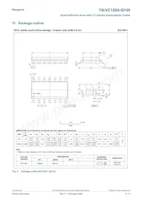 74LVC126AD-Q100J Datasheet Page 8
