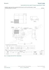 74LVC126APW/AUJ Datasheet Page 11