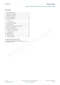 74LVC126APW/AUJ Datasheet Page 14