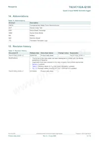 74LVC132ABQ-Q100X Datasheet Page 12