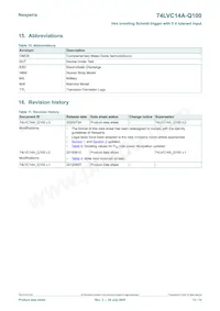 74LVC14AD-Q100J Datasheet Page 12