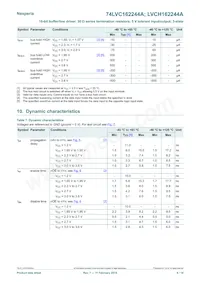 74LVC162244ADL Datasheet Page 6