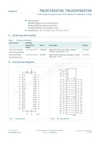 74LVC162373ADL Datasheet Page 2