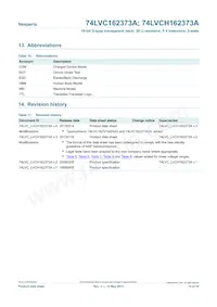 74LVC162373ADL Datasheet Page 15